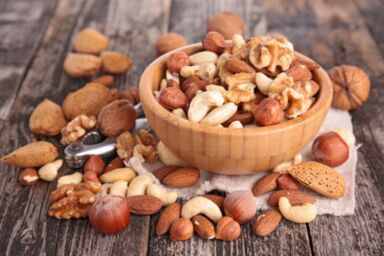 Nuts for power in men