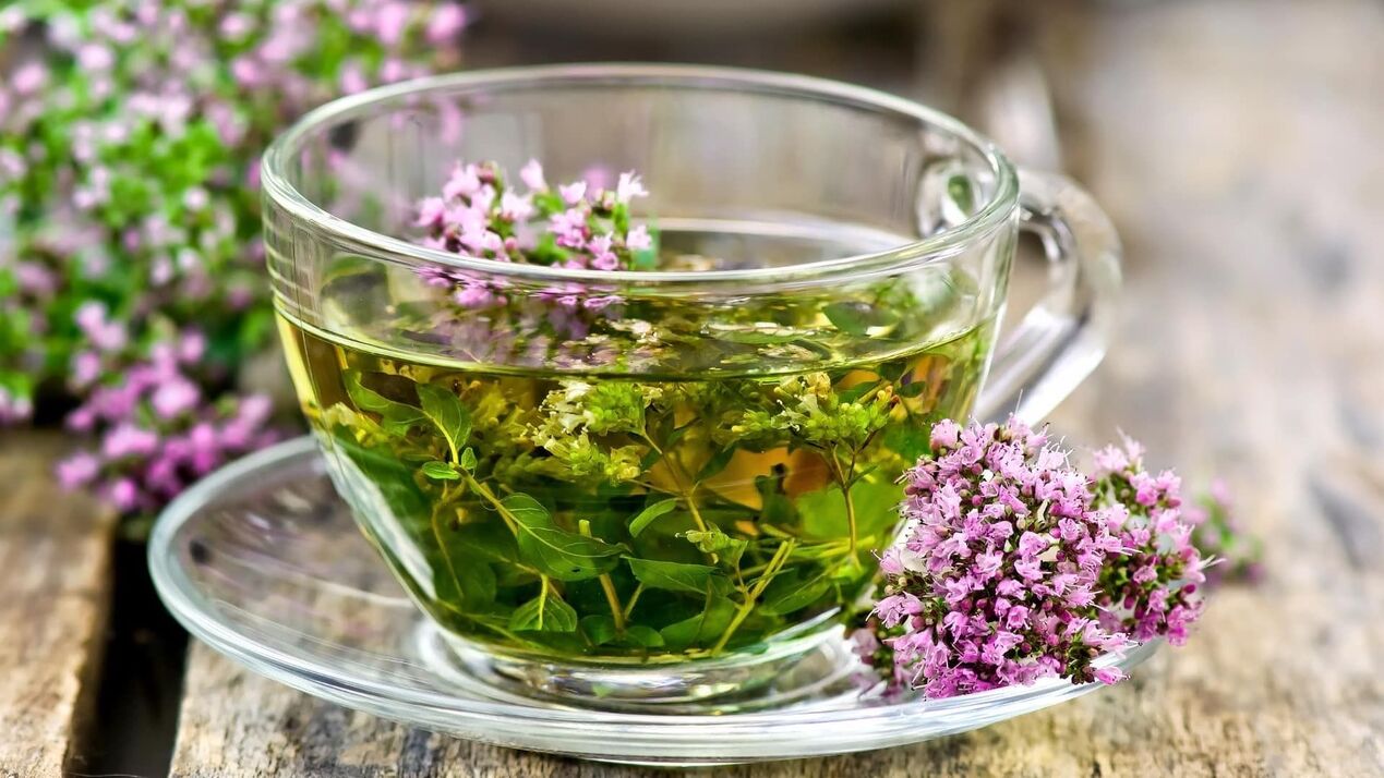 thyme tea to improve strength