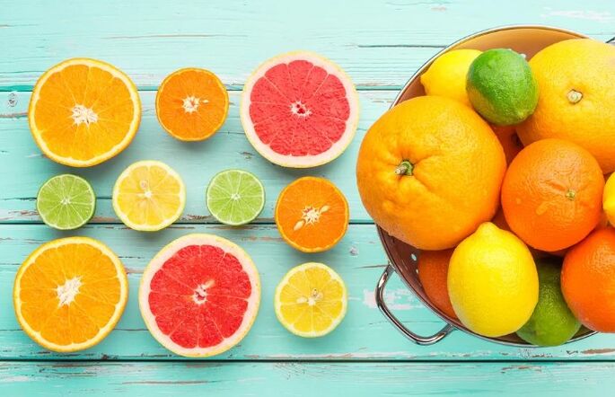 Citrus and vitamins C