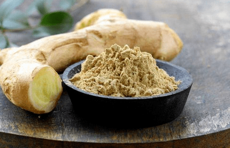 Ginger fresh and dry